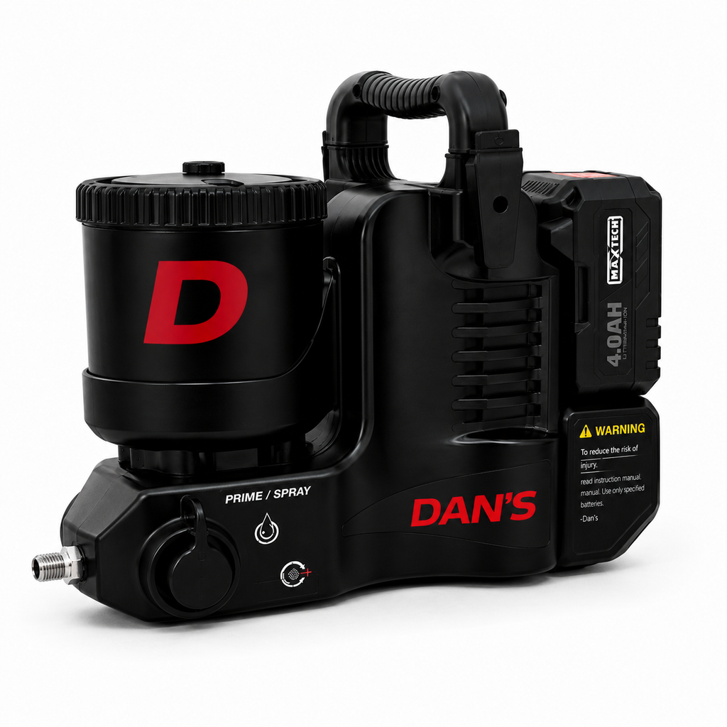 Dan’s Compact  Cordless Airless  Paint Sprayer (Black)