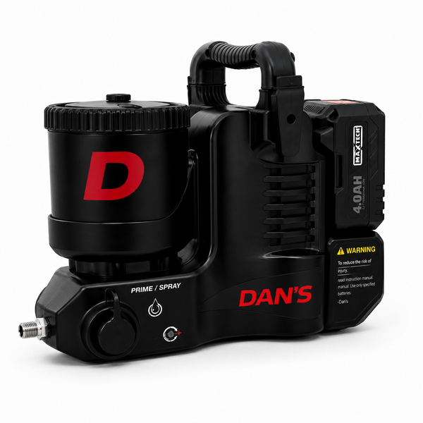 Dan’s Compact  Cordless Airless  Paint Sprayer (Black)