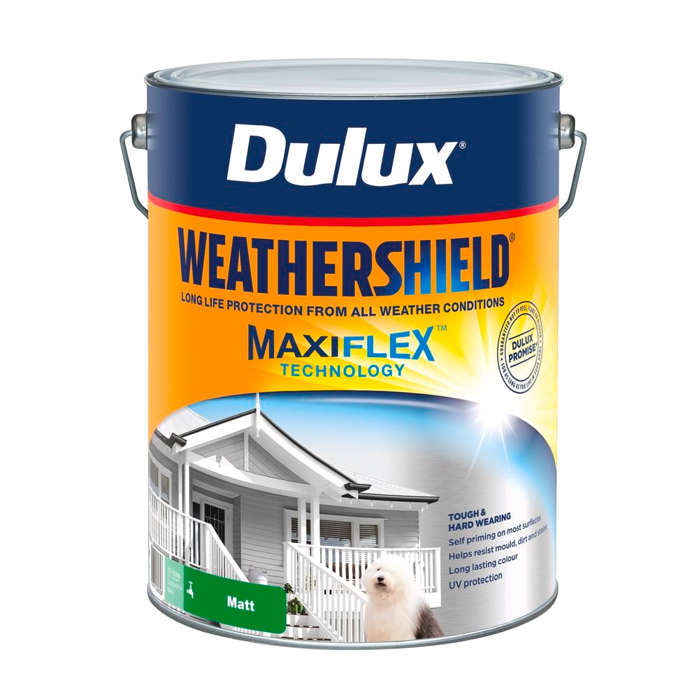 DULUX Weathershield Extra Bright Matt 10L