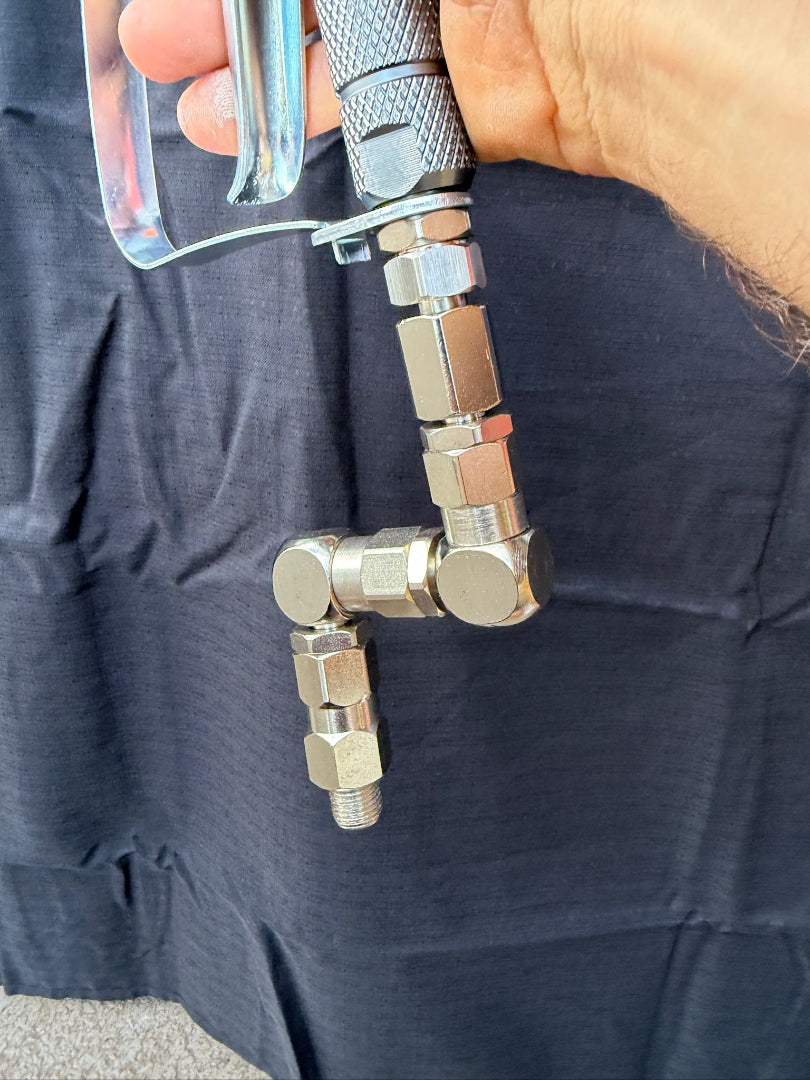 Dan's 360° Swivel Joint for Airless Paint Sprayers - Stainless Steel, 6500 PSI