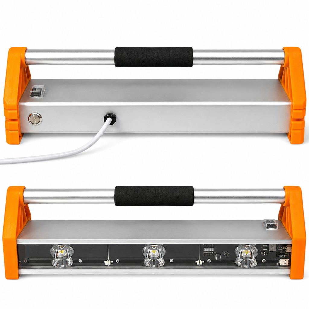 DAN'S Corded Portable LED Paint Inspection Light Kit, 230–240 V , Large