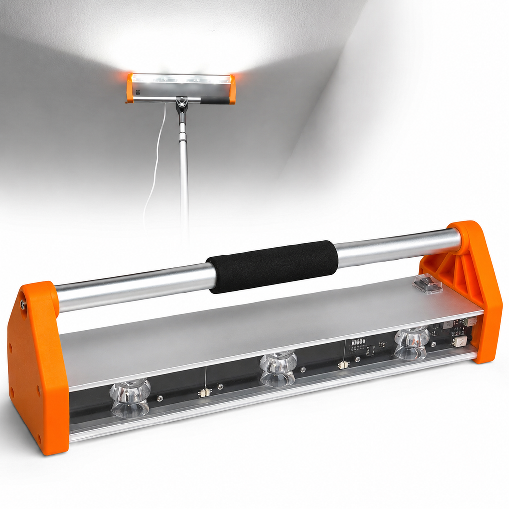 DAN'S Corded Portable LED Paint Inspection Light Kit, 230–240 V , Large