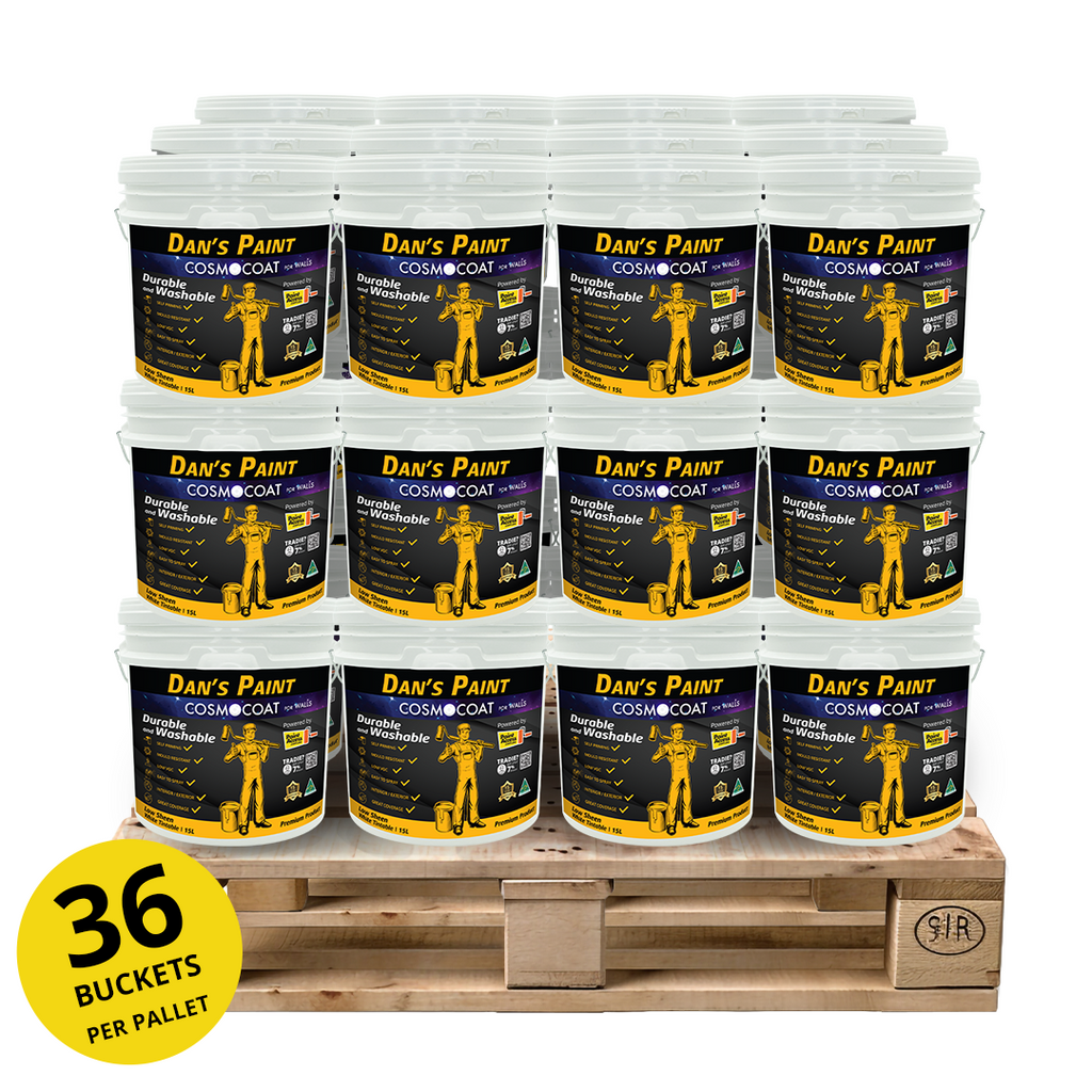 Dan's Paint Cosmocoat For Walls 15L - 36 Bucket Bulk Deal