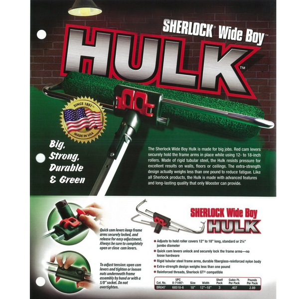 Wooster Sherlock Wide Boy Hulk Roller Frame