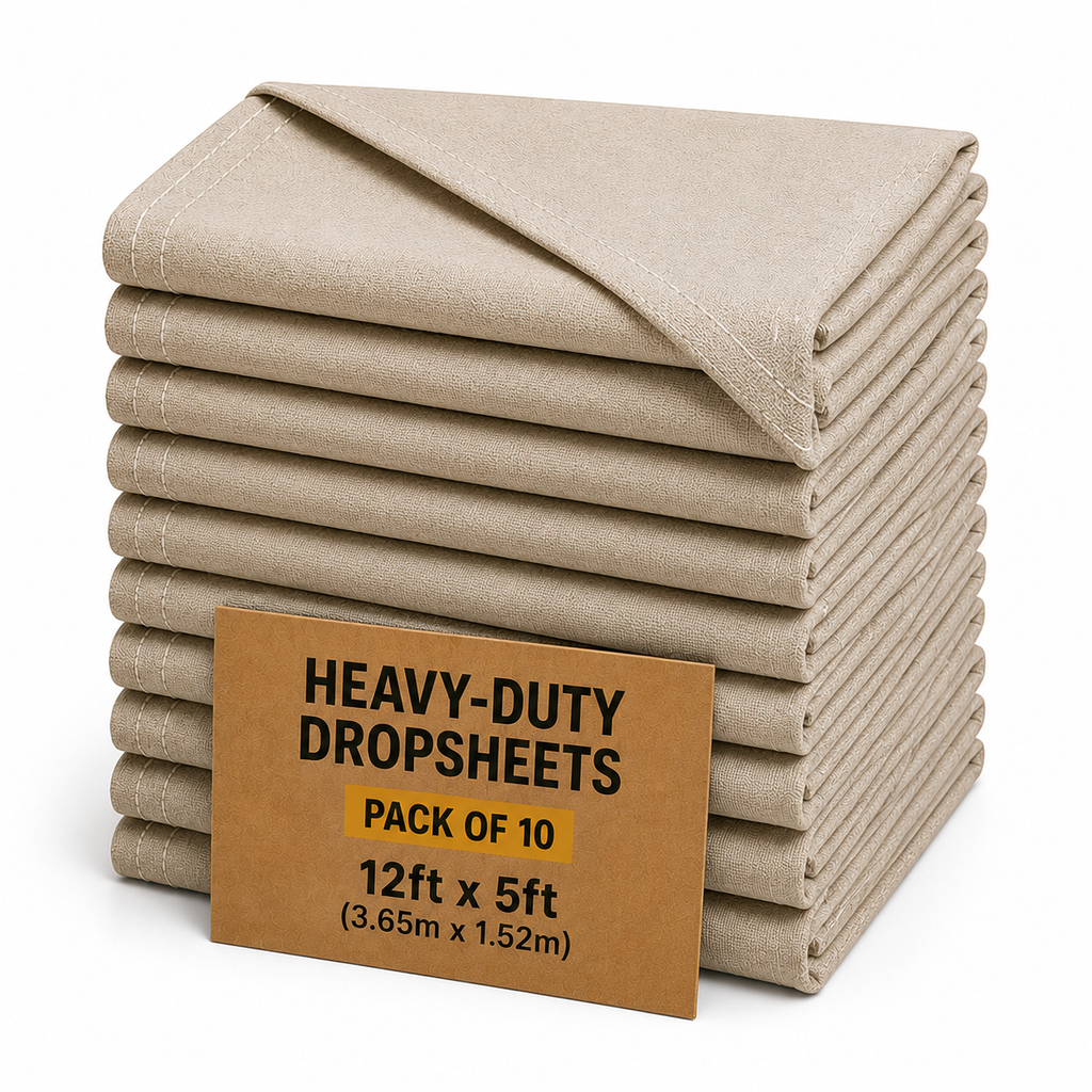 Dan's ProShield Canvas Drop Sheet  Heavy-Duty Floor & Paint Protection