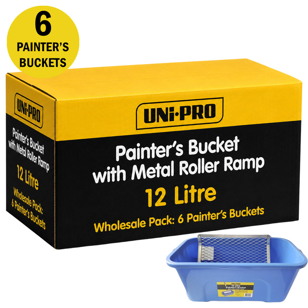 Uni-Pro 12 Litre Paint Bucket with Ramp