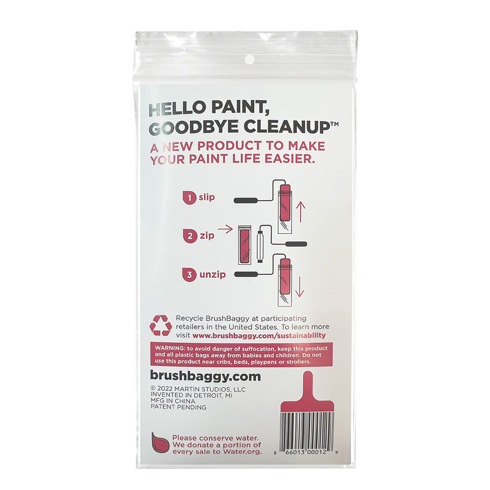 Earl’s Brush Baggy 270mm Paint Roller Bag 15 pk BBM302