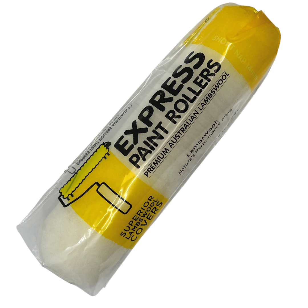 Express Rollers 270mm Short Nap Yellow 14mm Nap Roller