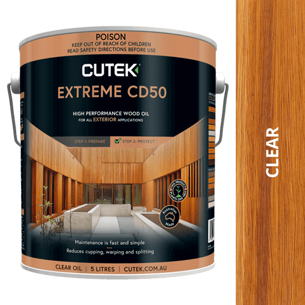 CUTEK Extreme CD50 Decking Oil 5L Range