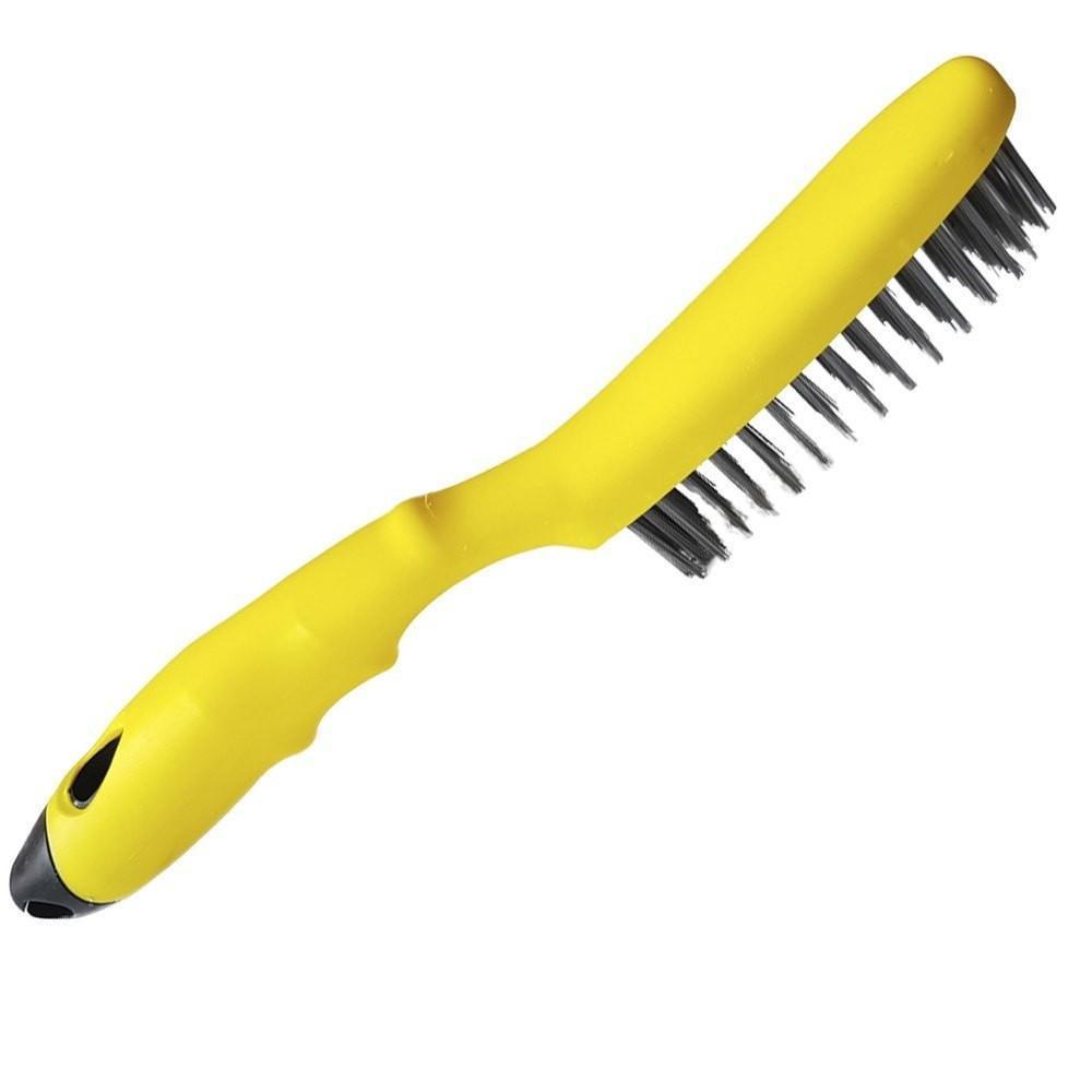 Uni-Pro Small Plastic Wire Brush - Box of 12