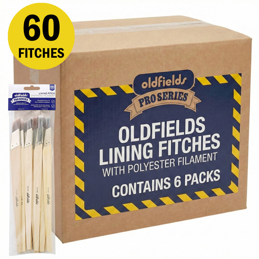 Oldfields Lining Fitches With Polyester Fillament - Pack of 10