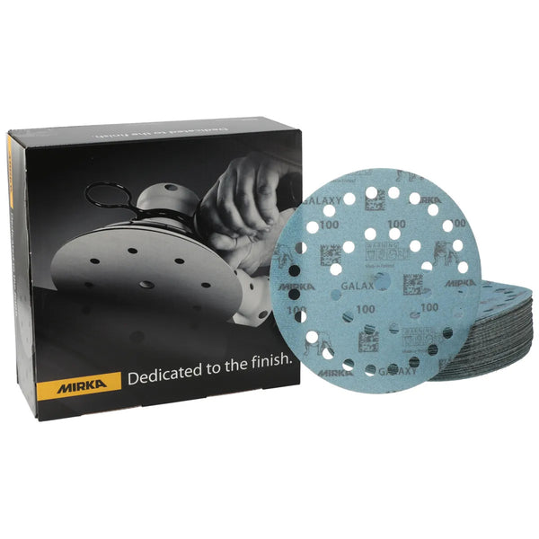 Mirka Galaxy Sanding Discs 175mm Grip - 50 Pack
