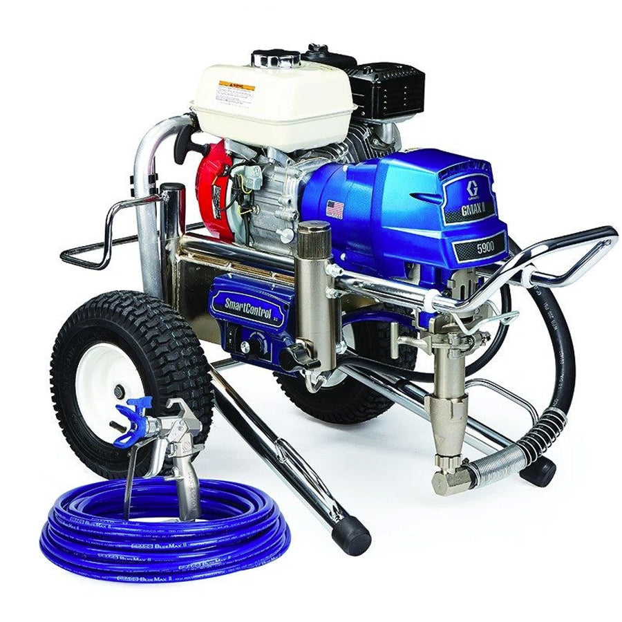 GRACO GMAX II 5900 Airless Paint Spray Package  Petrol Driven Range