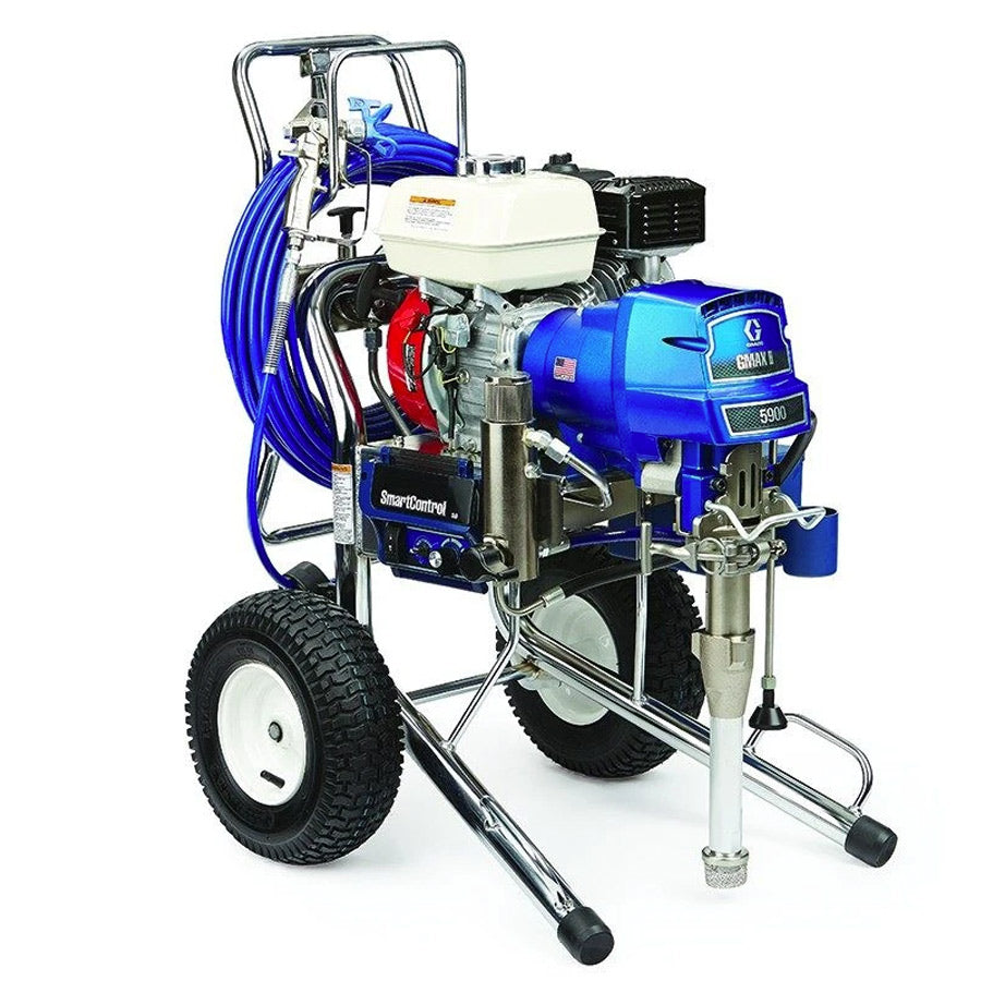 GRACO GMAX II 5900 Airless Paint Spray Package  Petrol Driven Range