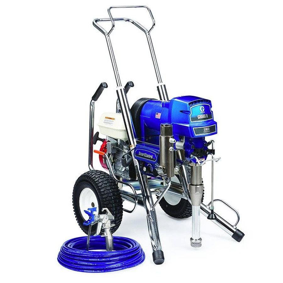 GRACO GMAX II 5900 Airless Paint Spray Package  Petrol Driven Range