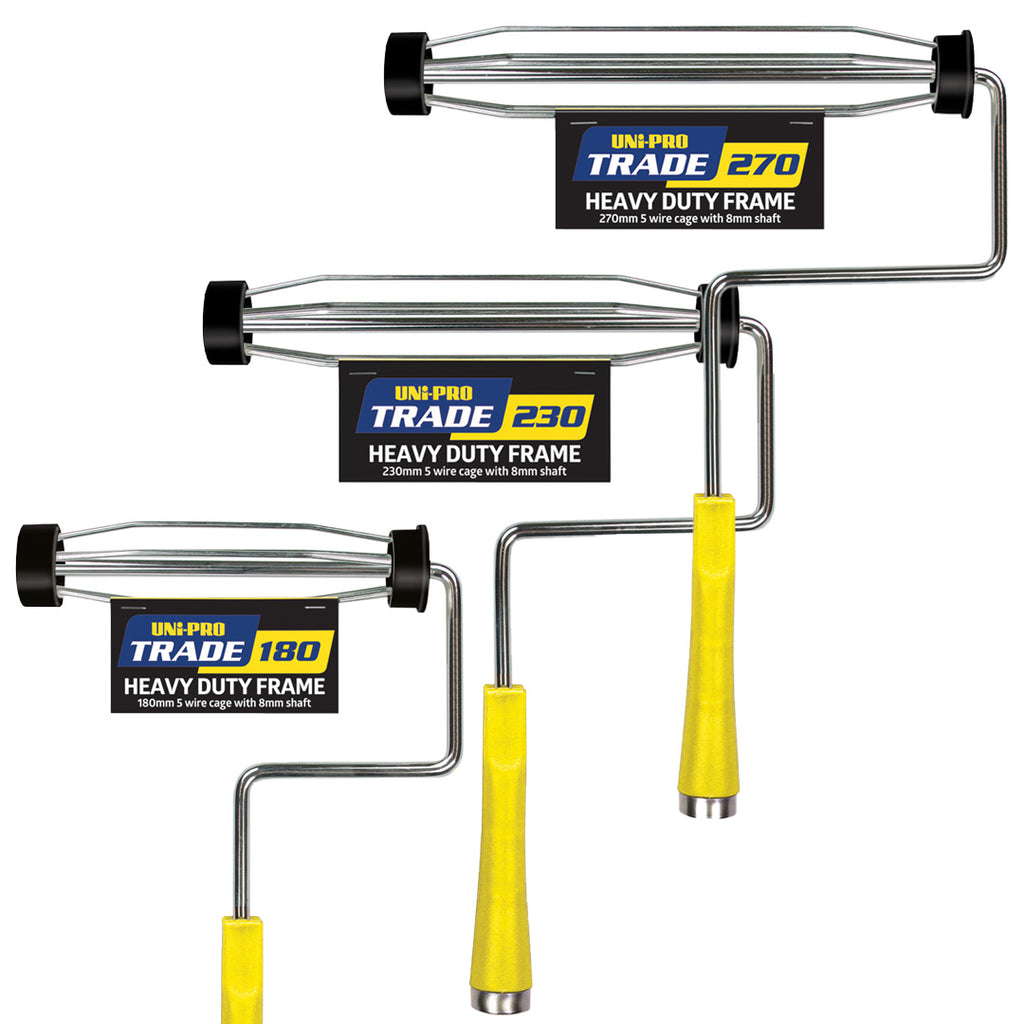 Uni-Pro Trade Heavy Duty Roller Frame Range - Box of 12