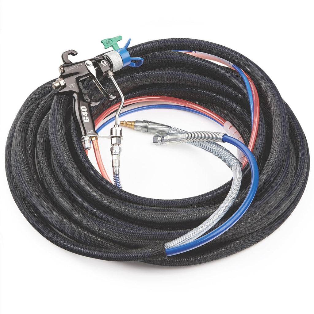 Graco Spray Gun G40 Air-assisted With Rac X Tip & 50-foot Super-flex Hose Set (24U891)