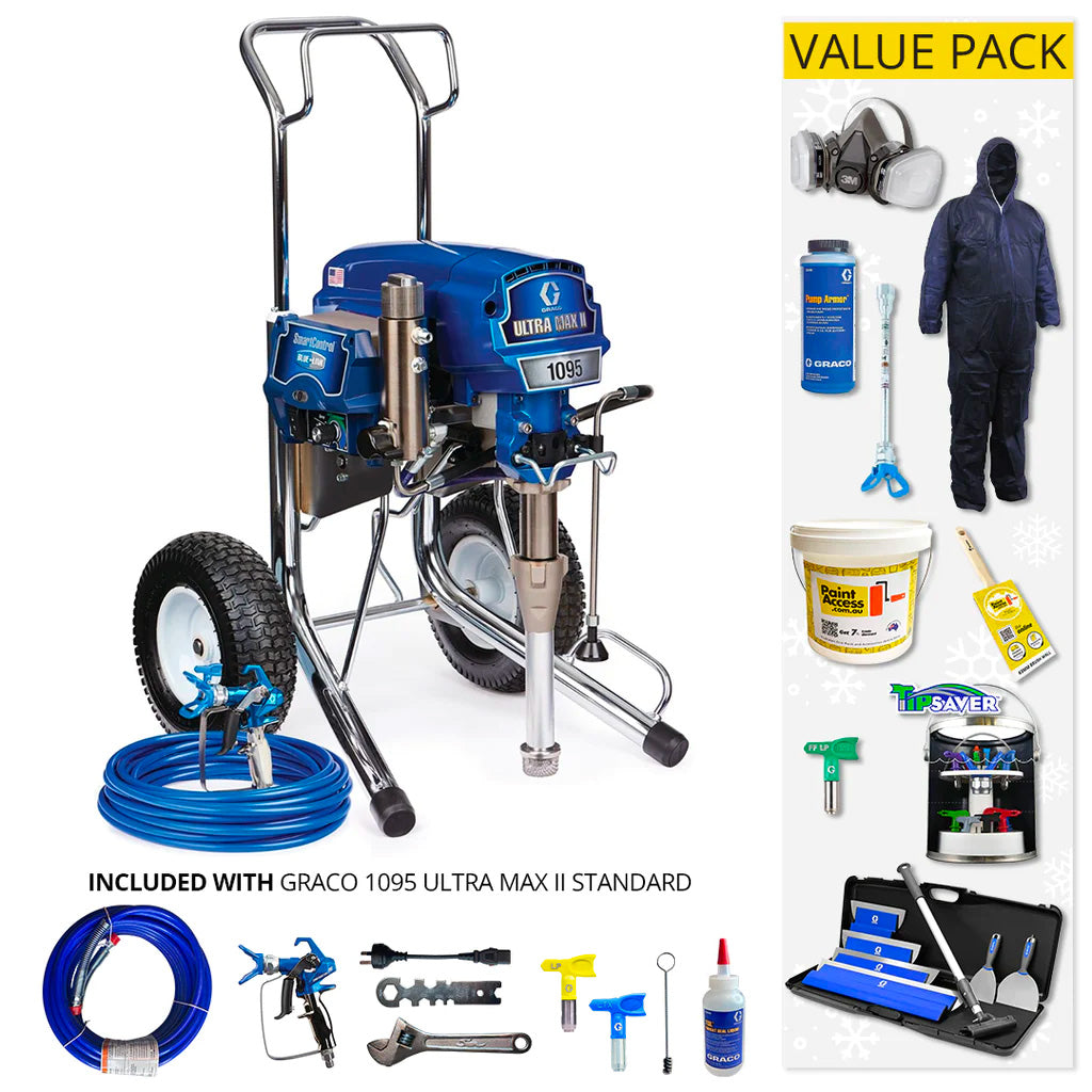 Graco Ultra Max II 1095 Electric Airless Sprayer - Standard/IronMan/ProContractor