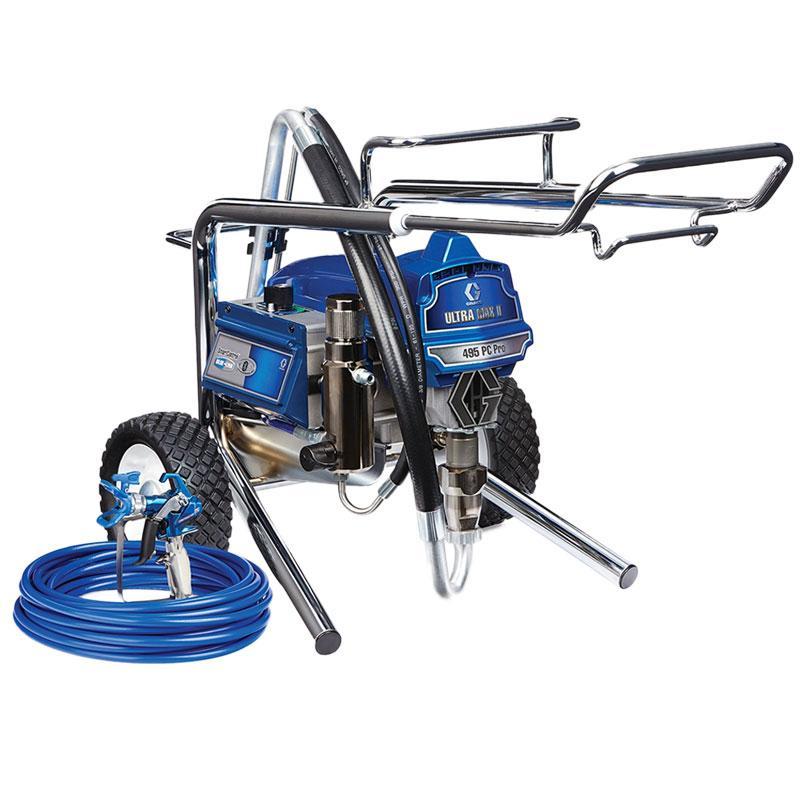 Graco Ultra Max II 495PC Pro Electric Airless Sprayer - Lo-Boy Cart (17E891)