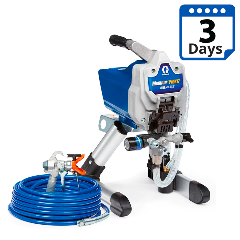 Graco Magnum ProX17 Electric Airless Paint Sprayer Stand (17H203) For Hire 3 Days