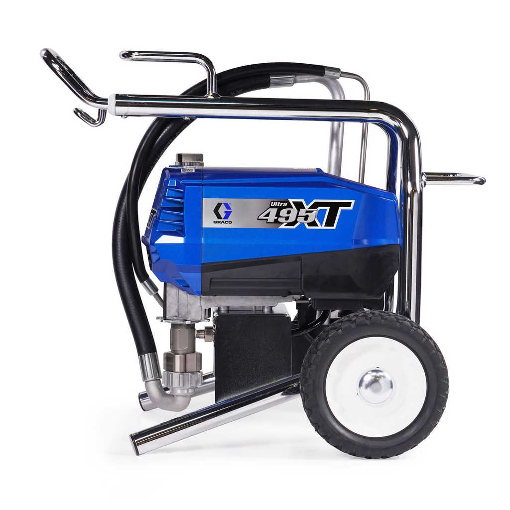 Graco Ultra 495 XT Electric Airless Sprayer Lo-Boy 19D534 + FREE ACCESSORIES