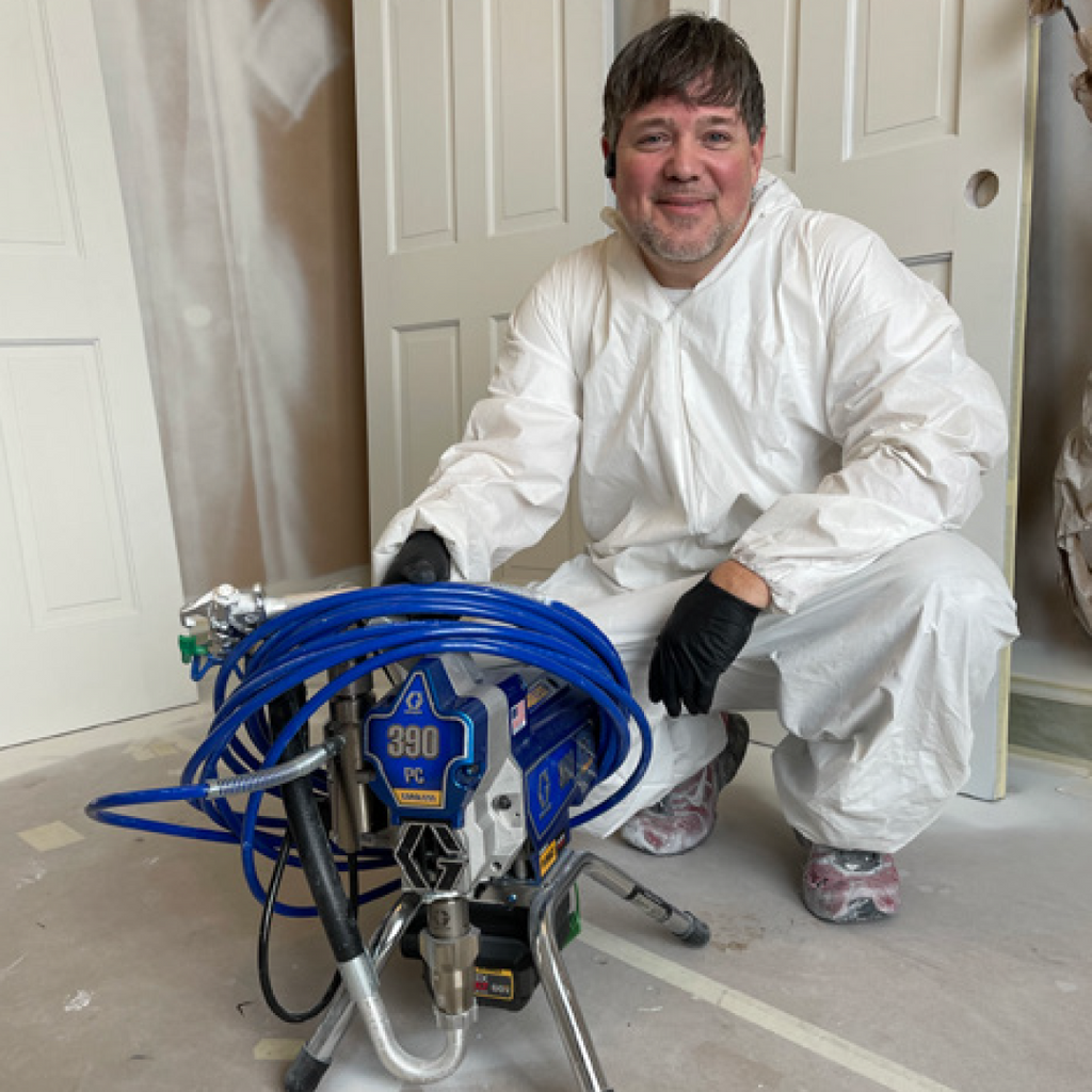 Graco 390PC Cordless (25T882) + DeWalt Dustless Cordless Sander Skin - Combo Deal