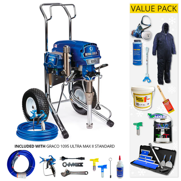 Graco Ultra 1095 Airless Sprayer Range with Value Pack
