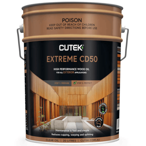 CUTEK Extreme CD50 Decking Oil 20L Range