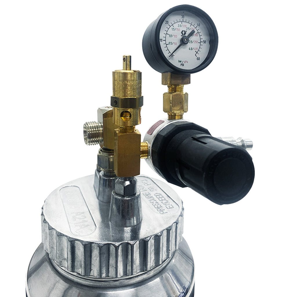 Graco FinishPro 2 Quart Pressure Cup With 5 ft Hose Set (287819)