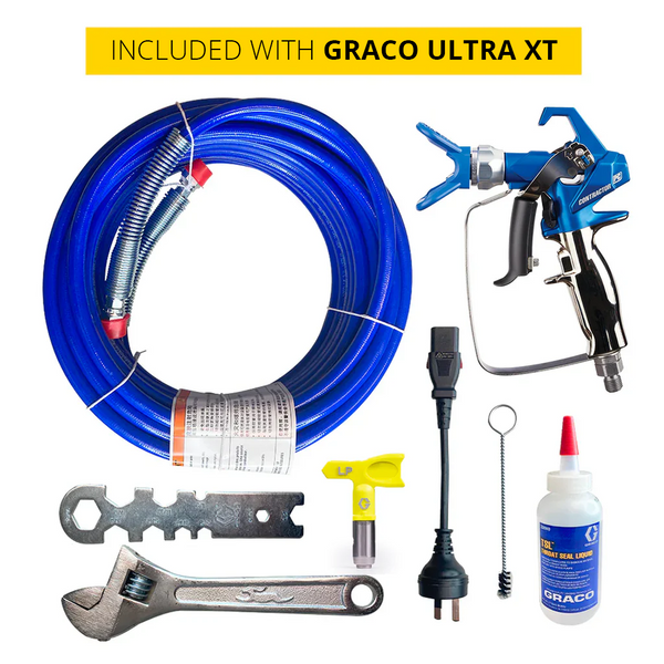 Graco Ultra 1095 XT ProContractor Series Electric Airless Sprayer Hi-Boy (19F721) With Value Pack