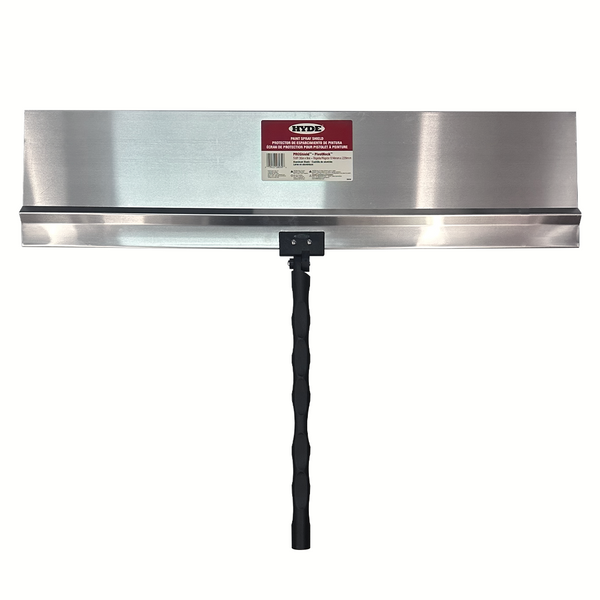 Hyde Spray Shield Aluminium Blade -  Plastic Handle ideal for airless spraying