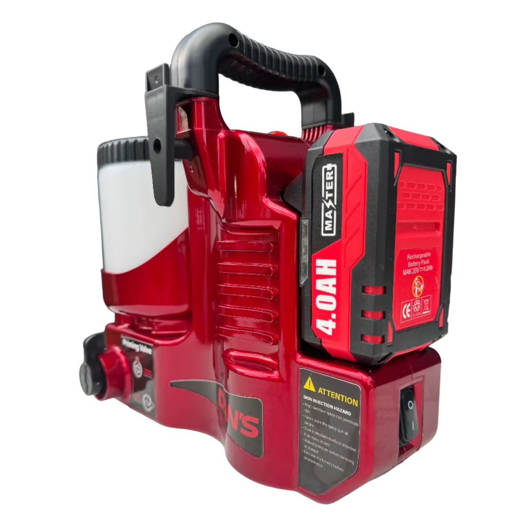 Dan’s Compact  Cordless Airless  Paint Sprayer (Black)