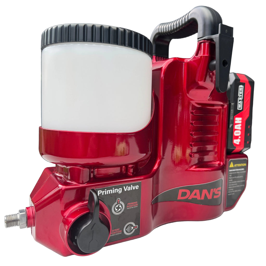 Dan’s Compact  Cordless Airless  Paint Sprayer (Black)