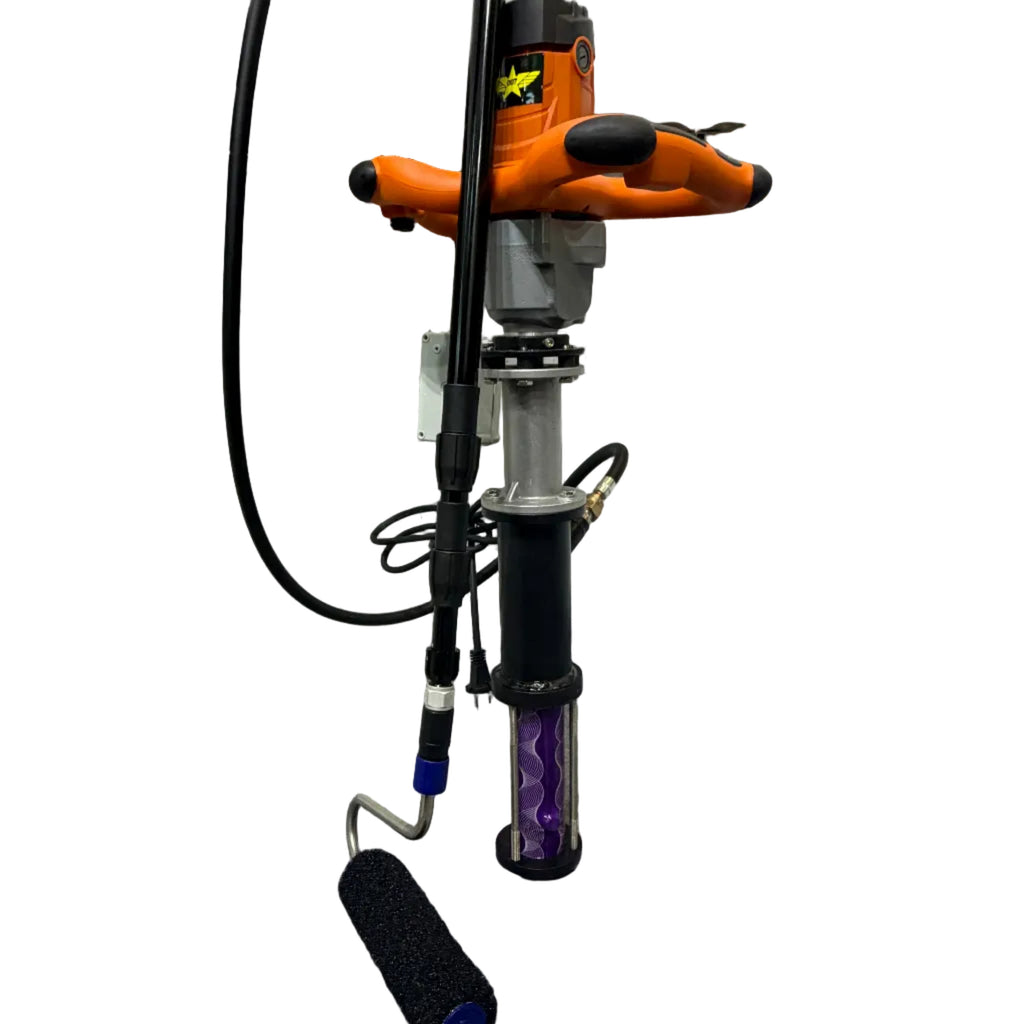 DAN'S Putty & Plaster Texture Pump - Auger System - Up to 2mm Grain