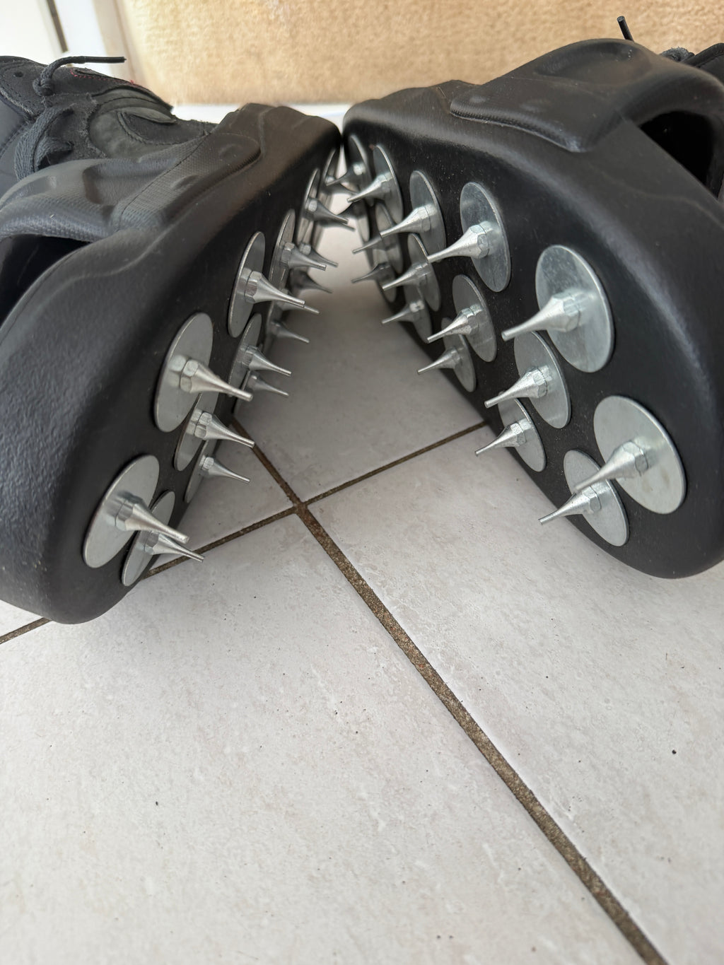 PaintAccess Spike Shoes for Epoxy Flooring – Professional Floor Coating Spiked Sandals