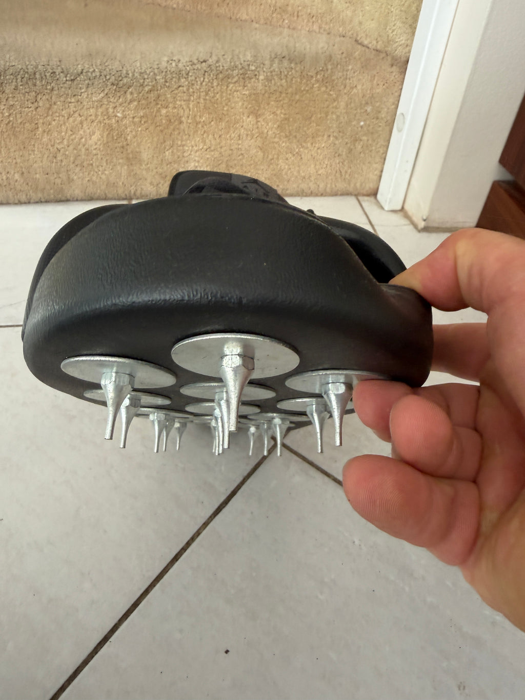 PaintAccess Spike Shoes for Epoxy Flooring – Professional Floor Coating Spiked Sandals