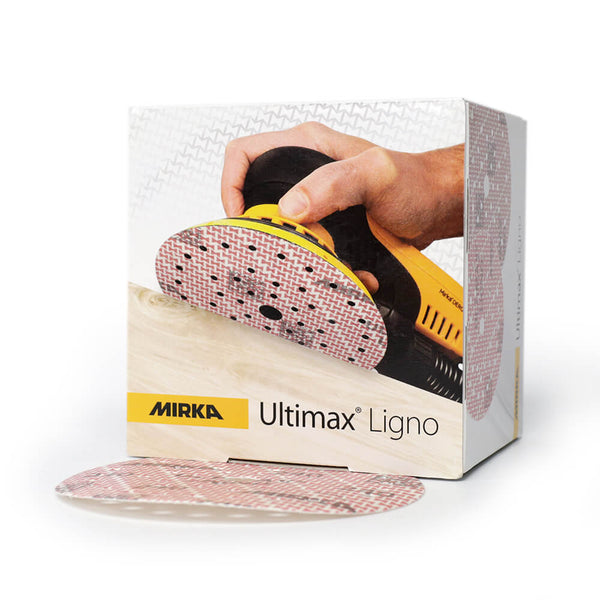 Mirka Ultimax Ligno Wood Sanding Discs 150mm Grip Multifit