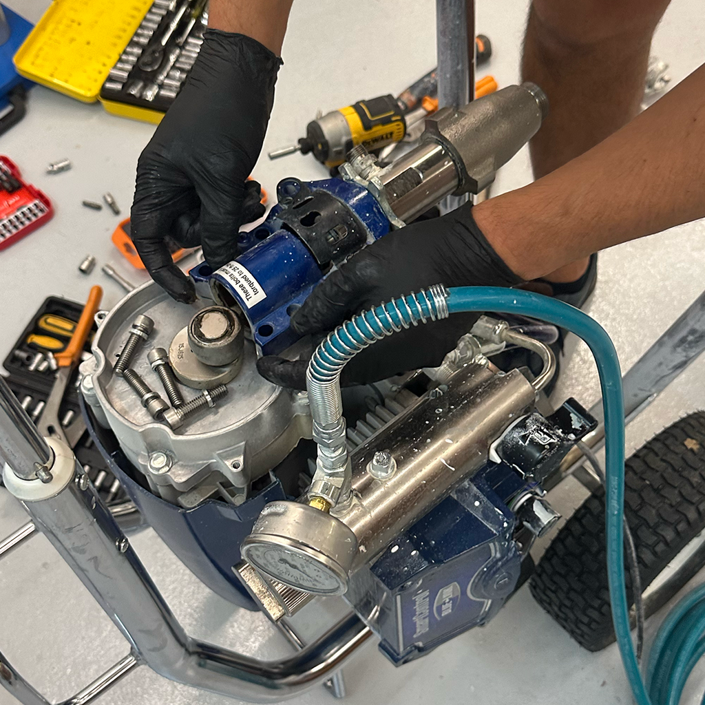 Paint Sprayer Complete Repair - Set Fee - 4 hours (parts not included)