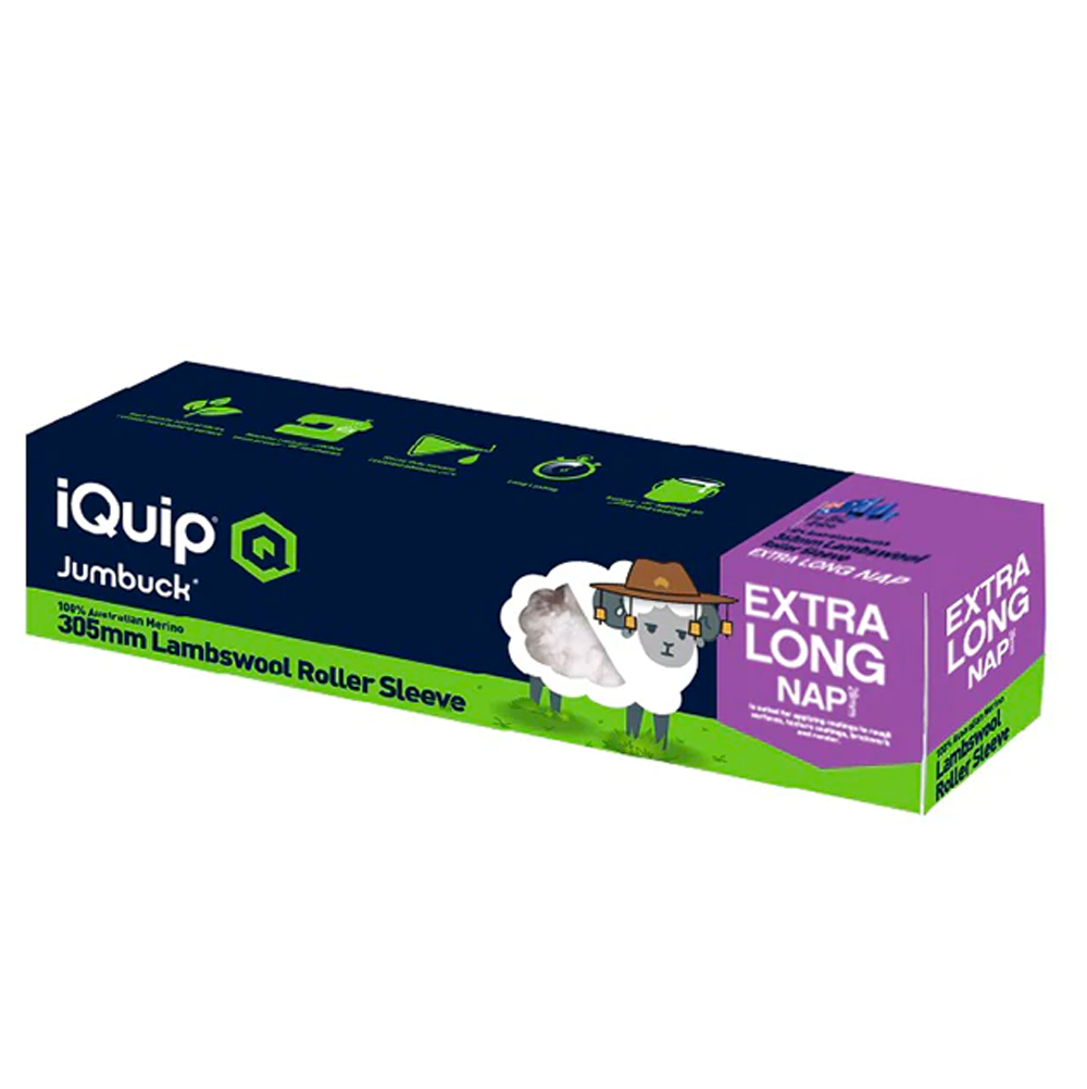 iQuip Jumbuck - Lambswool Roller Sleeve Extra Long Nap