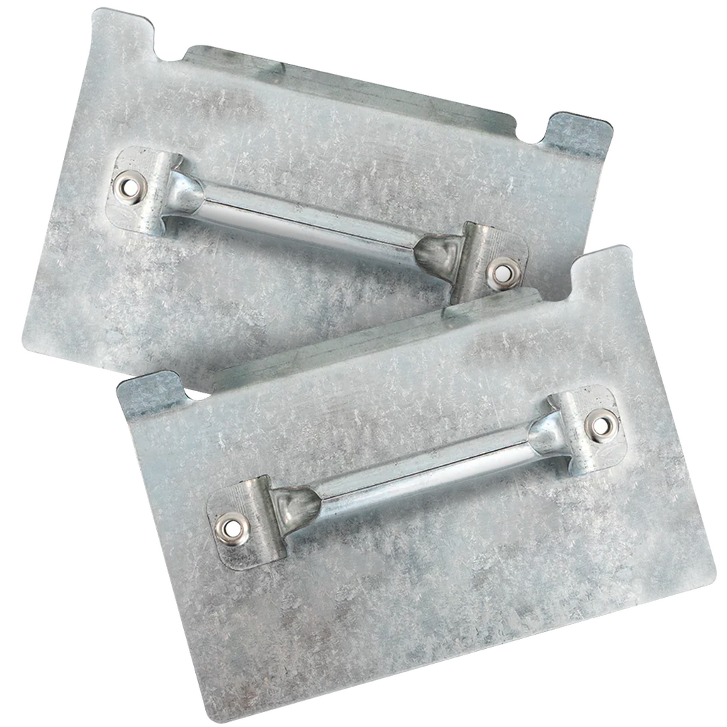 iQuip Heavy Duty Metal Door Stackers - Door Spray Finish 22DSM2 (one pair of 2 stackers)