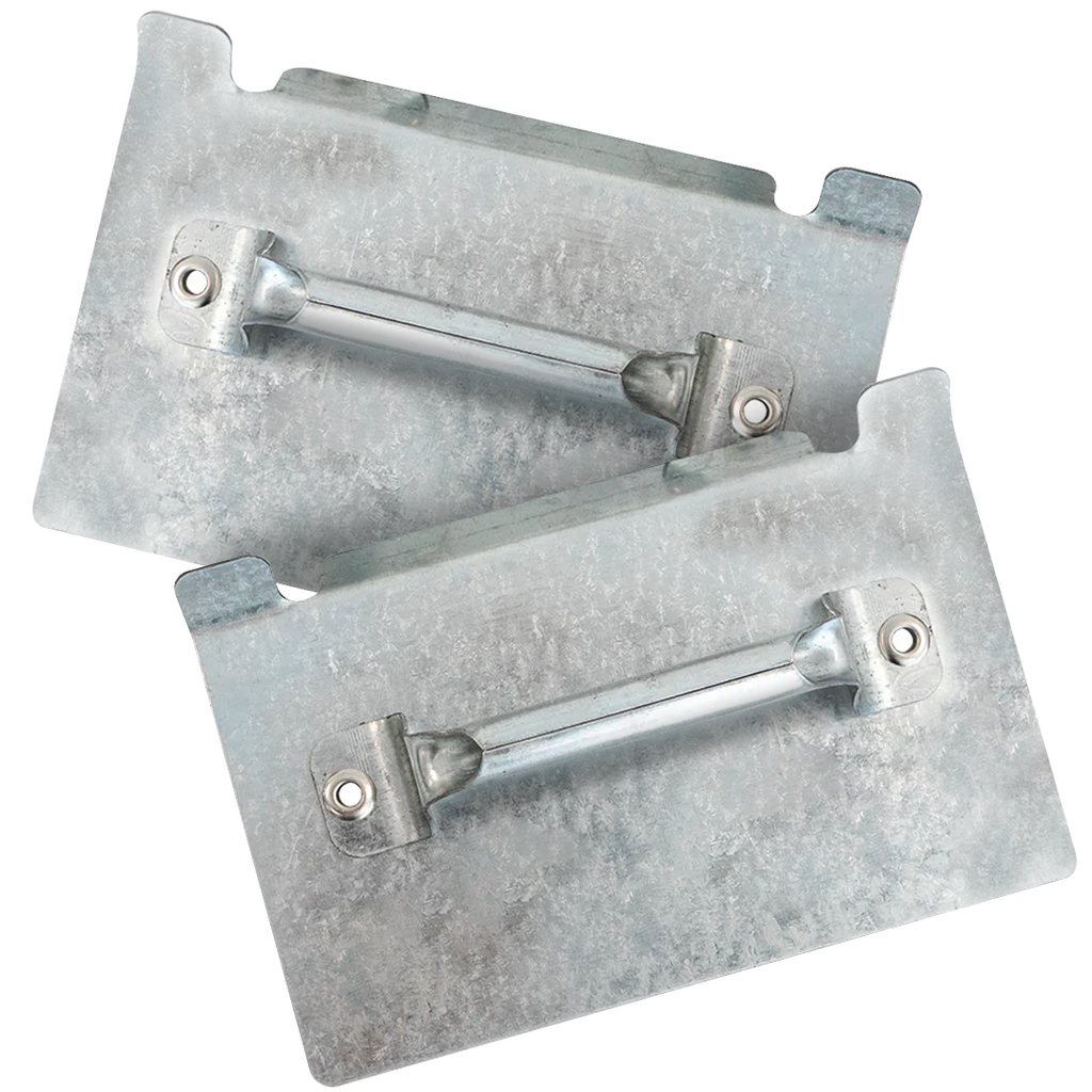 IQuip Heavy Duty Metal Door Stackers - Door Spray Finish 22DSM2 (one pair 2 stackers))