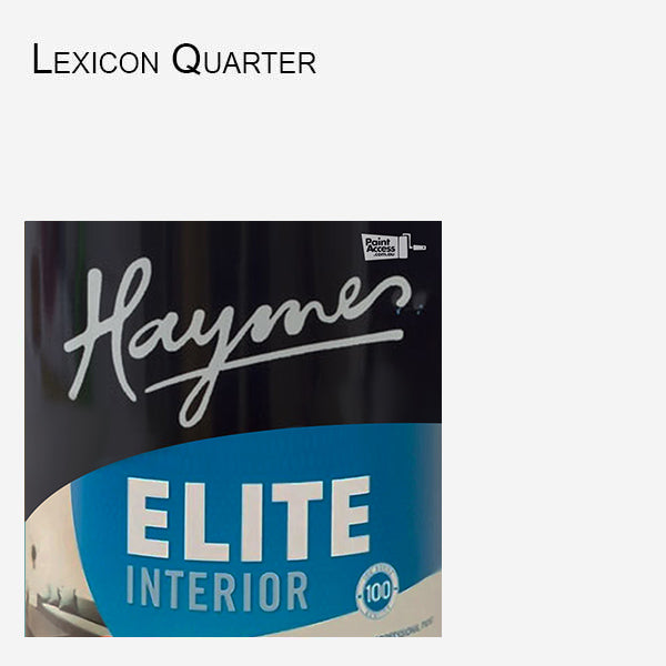Haymes Elite professional Low Sheen Low Voc