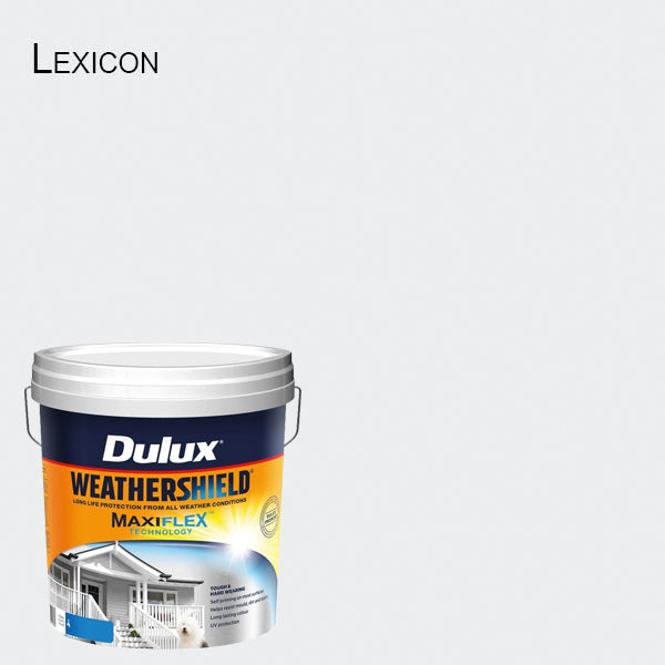 DULUX Weathershield Vivid White Matt 15L