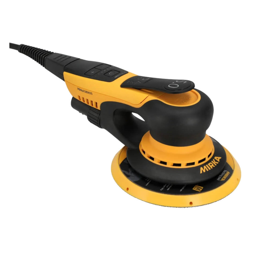 Mirka DEROS II 5650CV direct electric sander with 400W brushless motor for constant speed