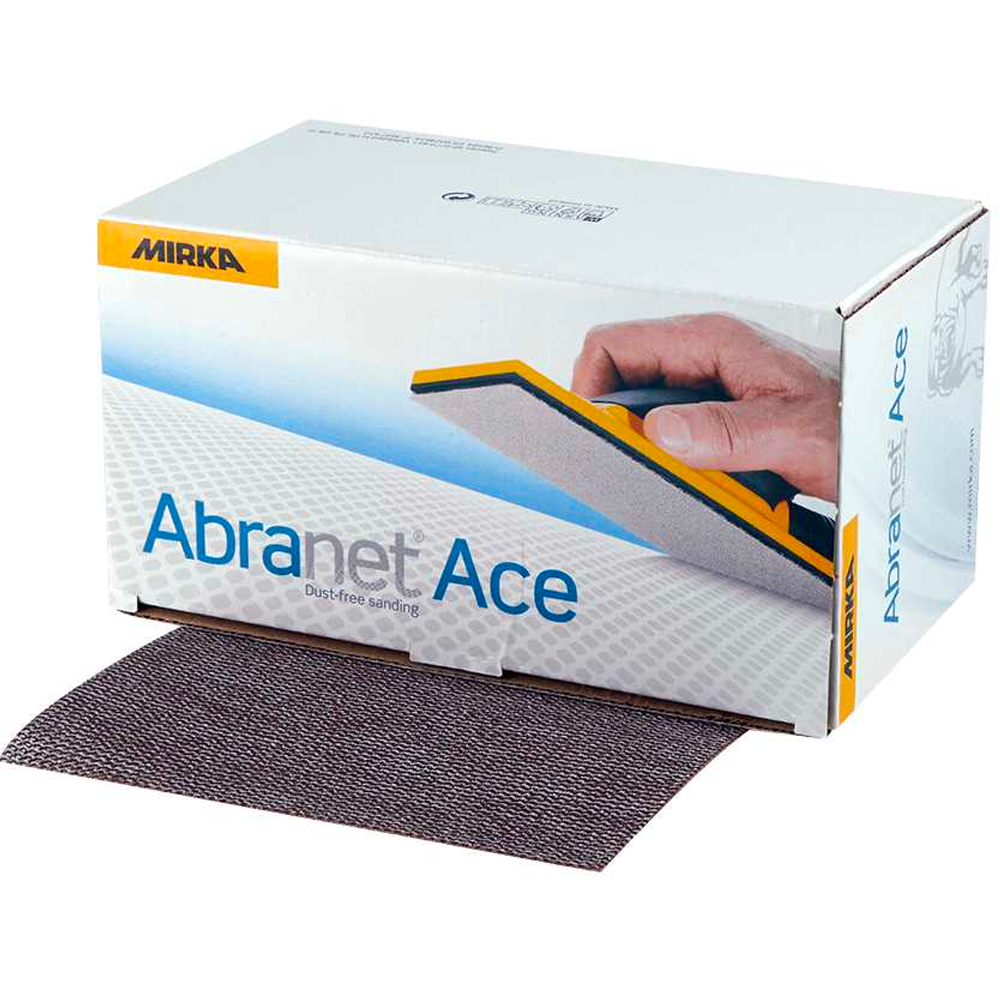 Mirka Abranet Ace Sanding Sheets - 81mm x 133mm (50-Pack)
