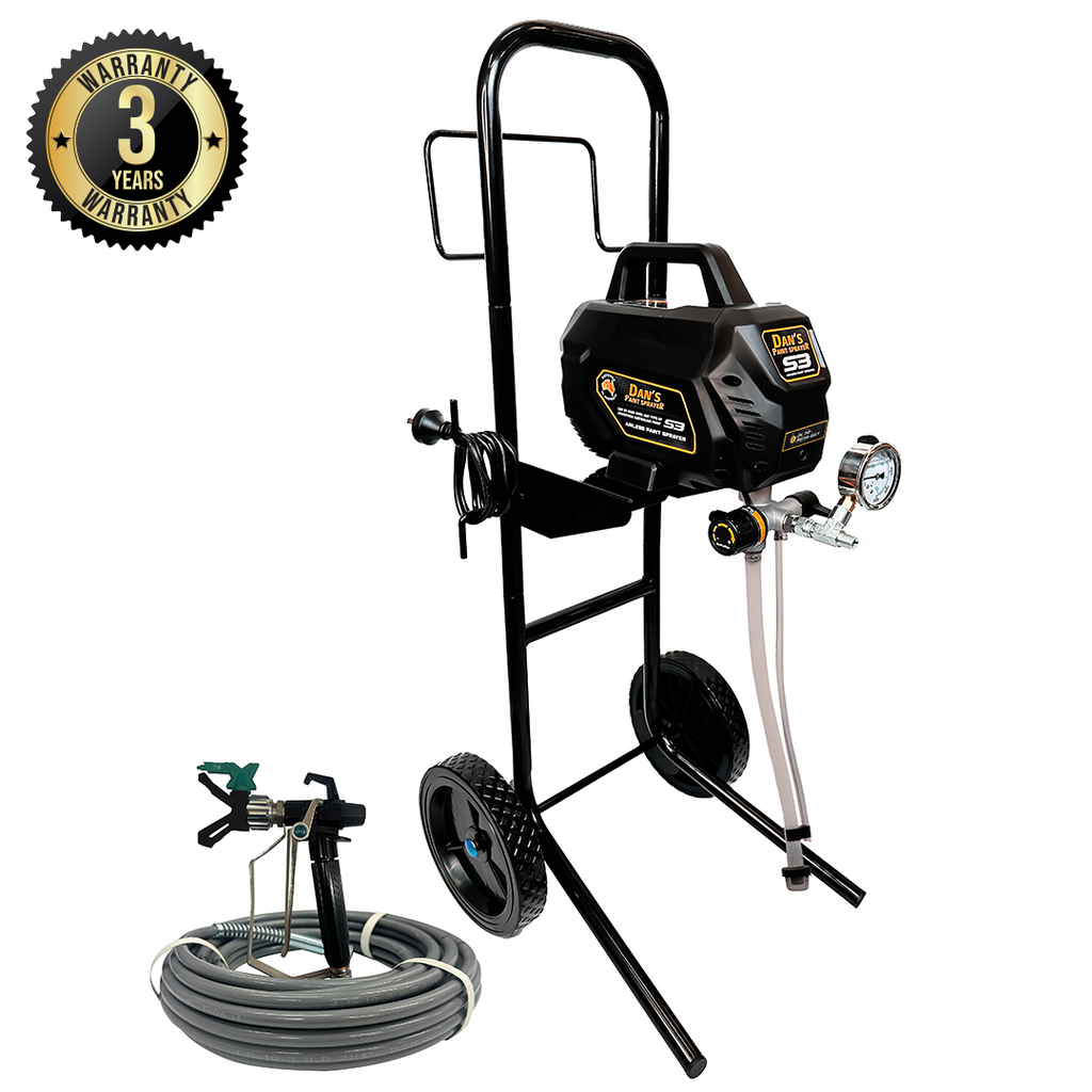 Dan's Sprayer & Paint DIY Kit for a 2-Bedroom Apartment (70 m²)
