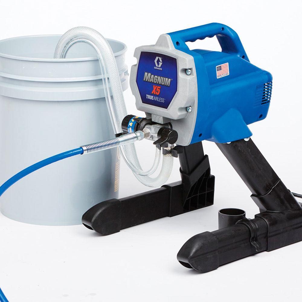 Graco Magnum X5 Electric Airless Paint Sprayer and Pressure Roller - Combo Deal