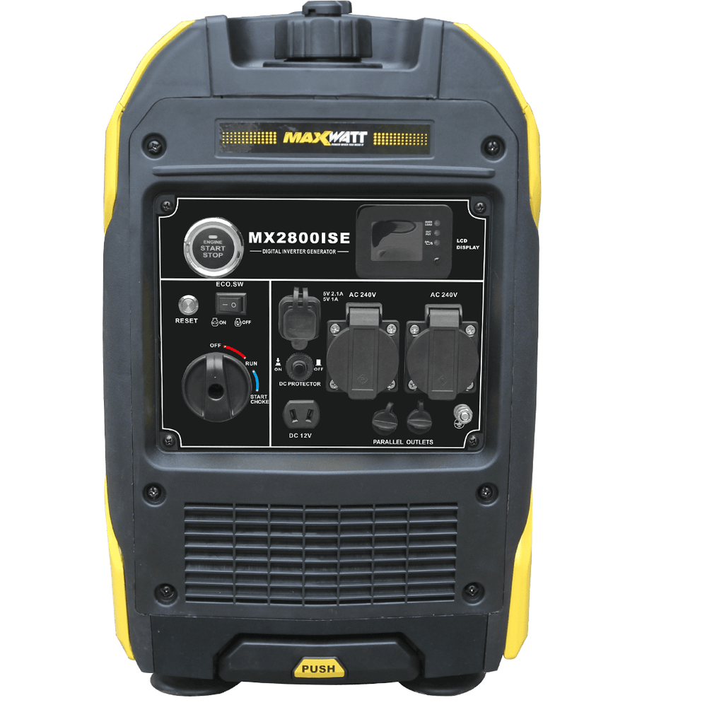 MaxWatt 2800W Pure Sine Digital Inverter Generator