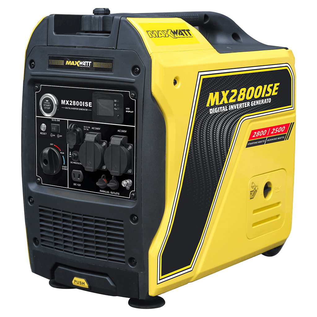 MaxWatt 2800W Pure Sine Digital Inverter Generator