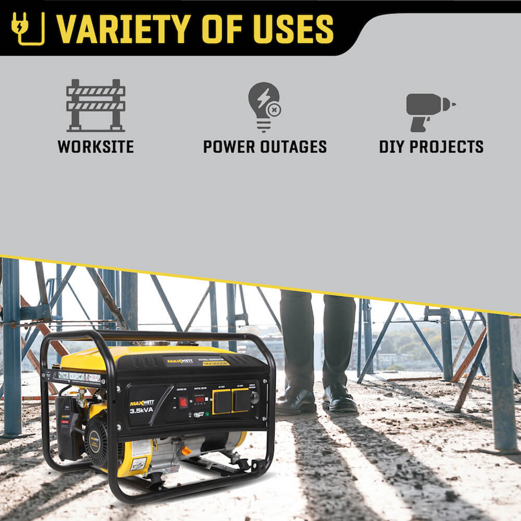 MaxWatt Recoil Start 35kva Petrol Generator
